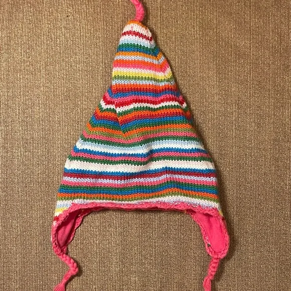 Gap Rainbow Stripe Winter Cap - Picture 4 of 4
